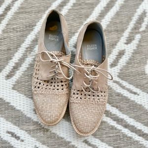 EILEEN FISCHER Platform Lace Up Oxford